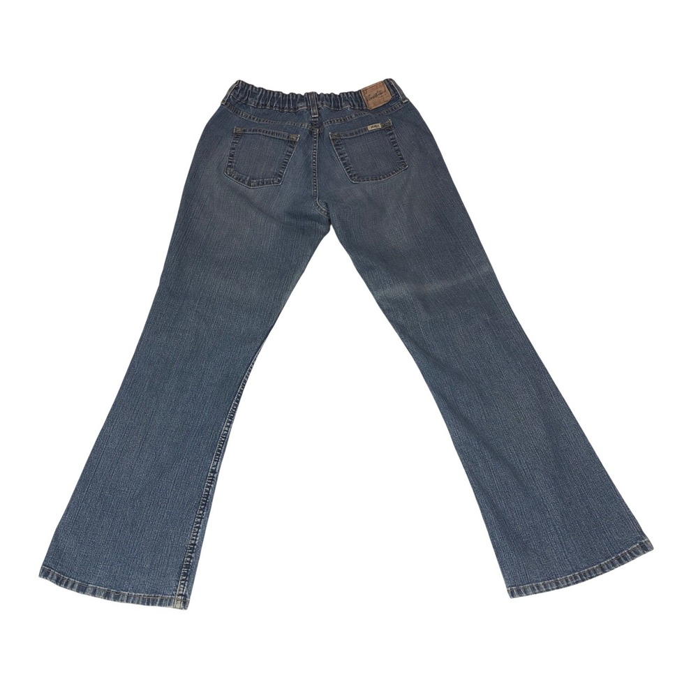Vintage Levi Strauss Signature Womens Low Rise Bootcut Jeans Stretch Size 10x30 - Picture 2 of 9